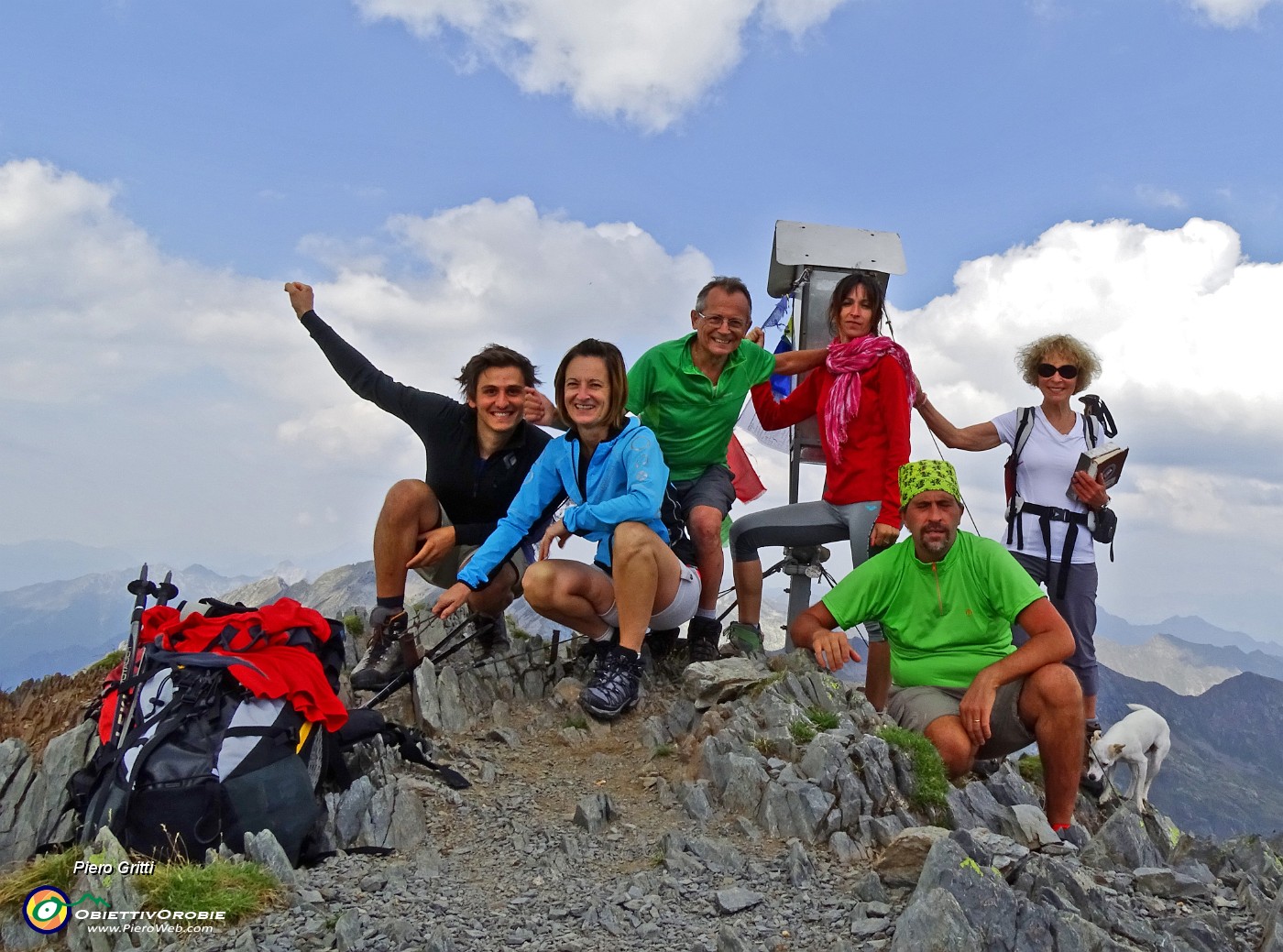 50 Alla Madonnina di vetta dell'Aga (2720 m).JPG -                                